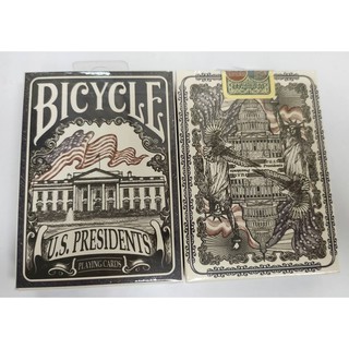 【USPCC撲克】Bicycle 藍象馬封標 US PRESIDENT 藍 凸盒 撲克-S102713