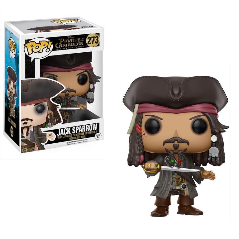 正版 現貨 Funko PoP 迪士尼 神鬼奇航  傑克 · 史派羅  Jack Sparrow 船長 電影系列 273