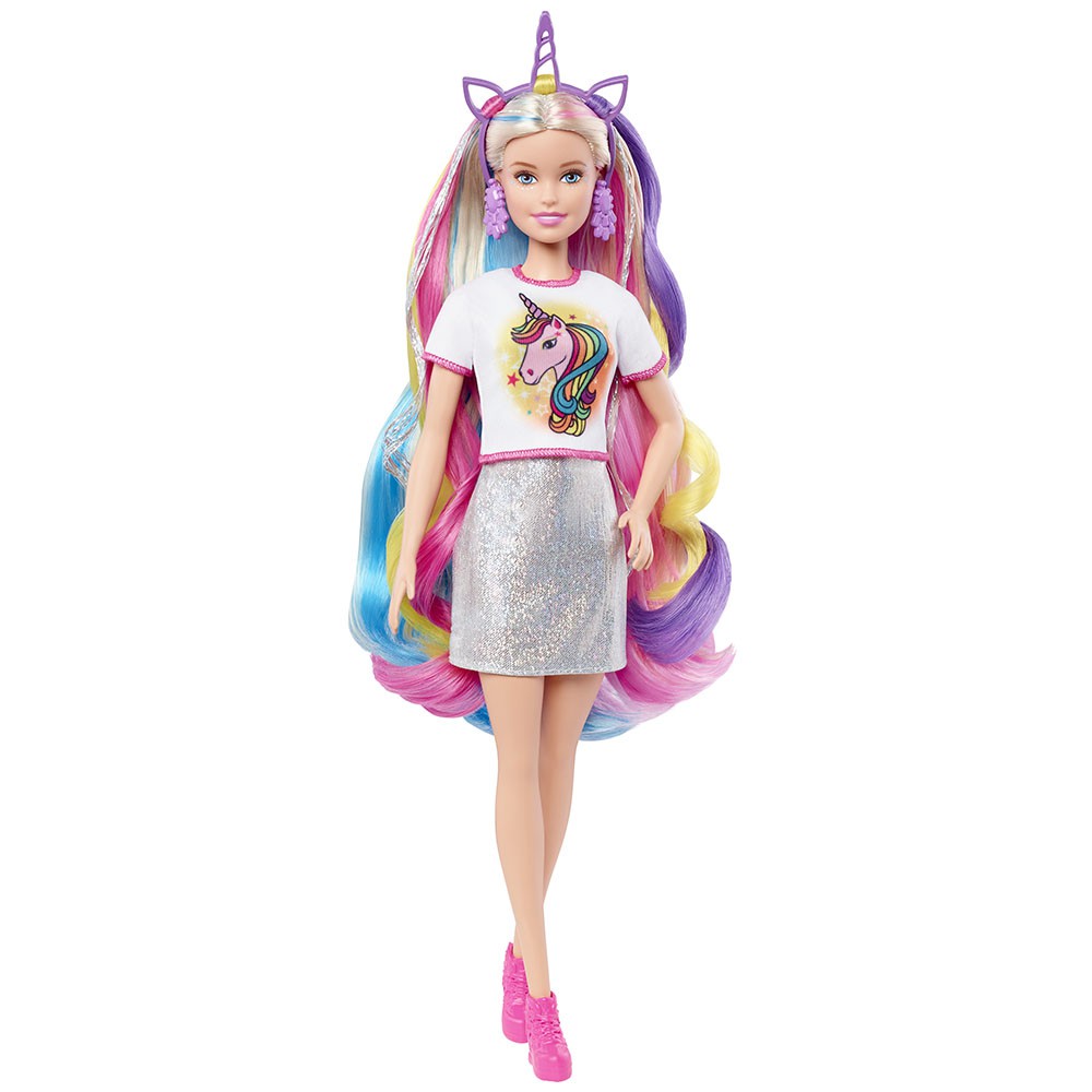 Mattel 芭比夢幻髮型組 Barbie 芭比 娃娃 正版 美泰兒