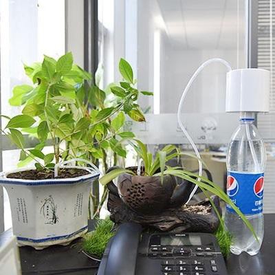現貨自動澆花器使用電池不需插電養花神器 外銷全球 可定時 可定次植物花卉盆栽可獨立抽水不須水龍頭施用液態肥料