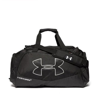 UNDER ARMOUR UA基本款 健身房運動 旅行袋/籃球袋/斜側背包 黑
