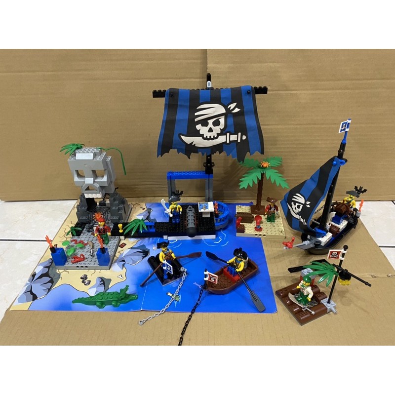 LEGO 7070 7071 7072 7074 海盜系列(二手)合售