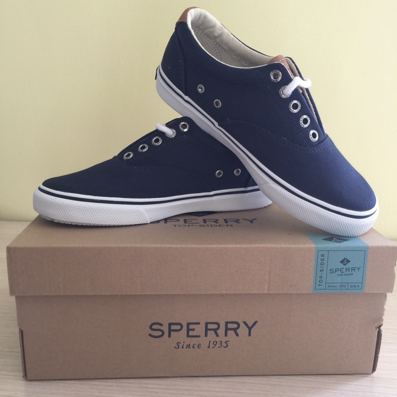 「全新」 SPERRY striper cvo navy 帆布鞋