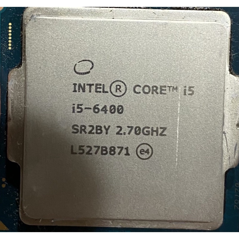 電腦CPU i5-6400 2.7GHz 主機板GA-H170M-D3H含機殼 光碟機