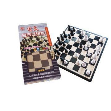 +富福里+旻新(雷鳥) LT-319 磁石西洋棋 磁性西洋棋~攜帶方便~