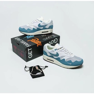 【Focus Store】Patta x Nike Air Max 1 Noise Aqua 灰藍 DH1348-004
