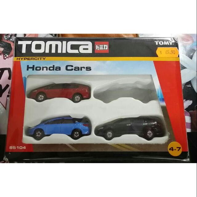 限p92143下單 tomica HONDA Cars 海外套車組3台
