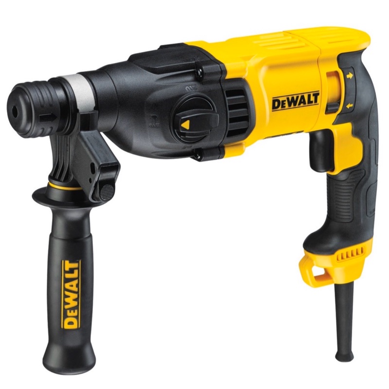 插電電鎚鑽｜Dewalt 得偉 D25132K 二用 四溝 免出力 鎚鑽 強力 800W (含稅) 台灣公司貨 三年保固