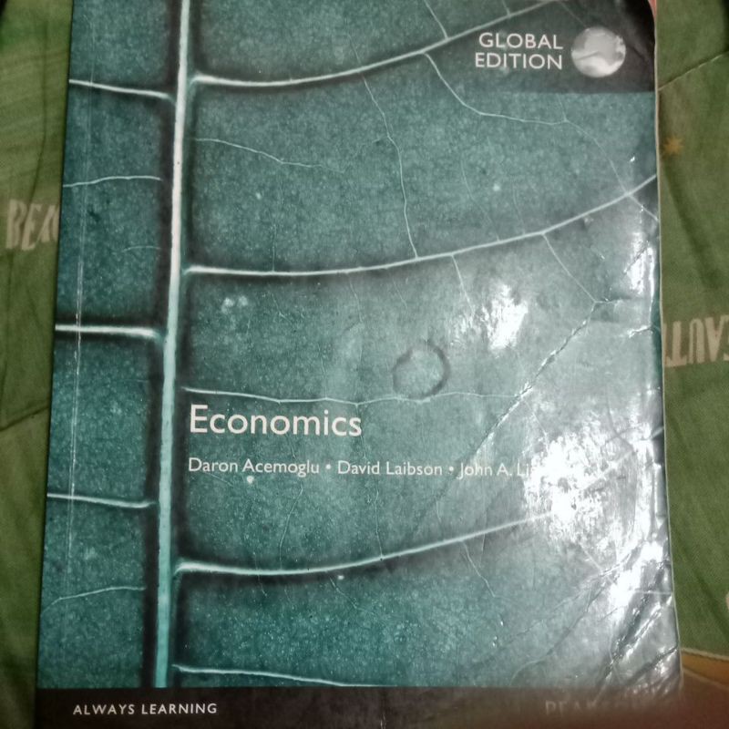 ［二手］Economics_Acemoglu_Laibson_List 經濟學原文書 英文書