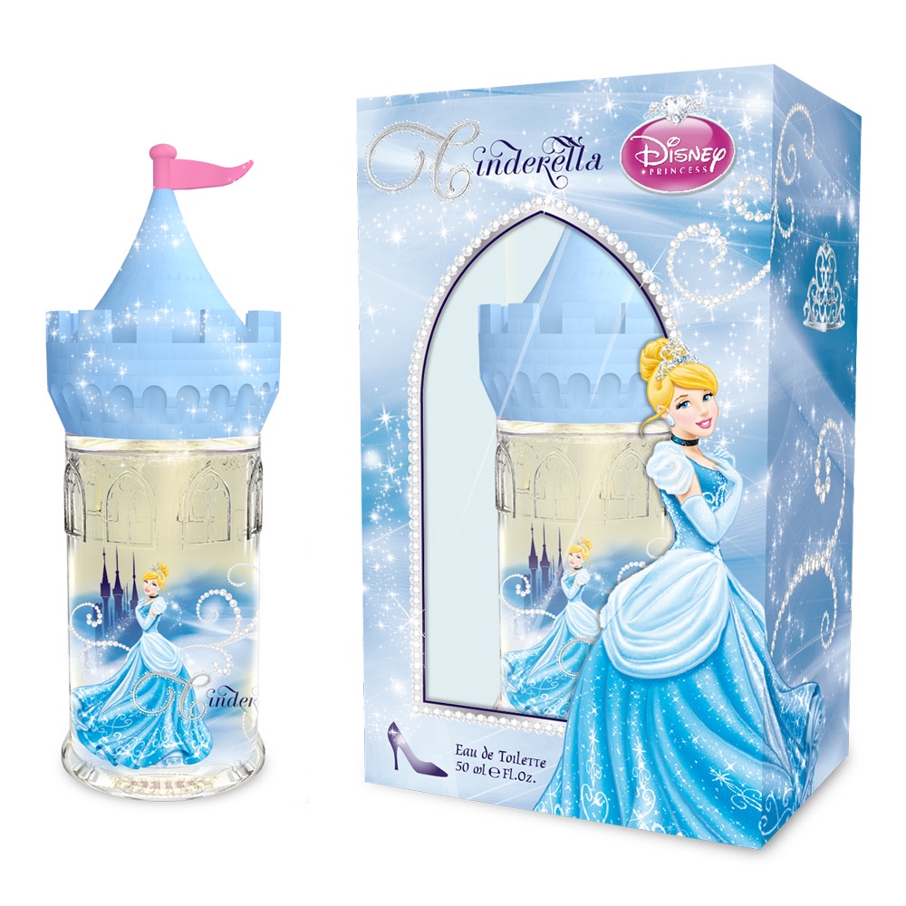 【Disney】Cinderella 灰姑娘 童話城堡香水(50ML)｜GISH Beauty 香氛 香水 灰姑娘