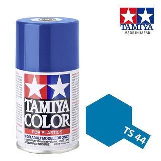 【鋼普拉】現貨 TAMIYA 田宮 模型 噴漆 噴罐 油性漆 #85044 TS44 TS-44 亮光 藍色 100ml
