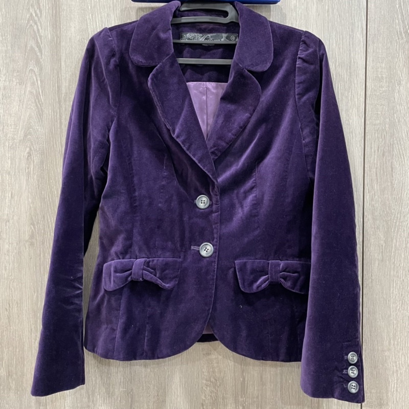 MASTINA｜紫色西裝外套