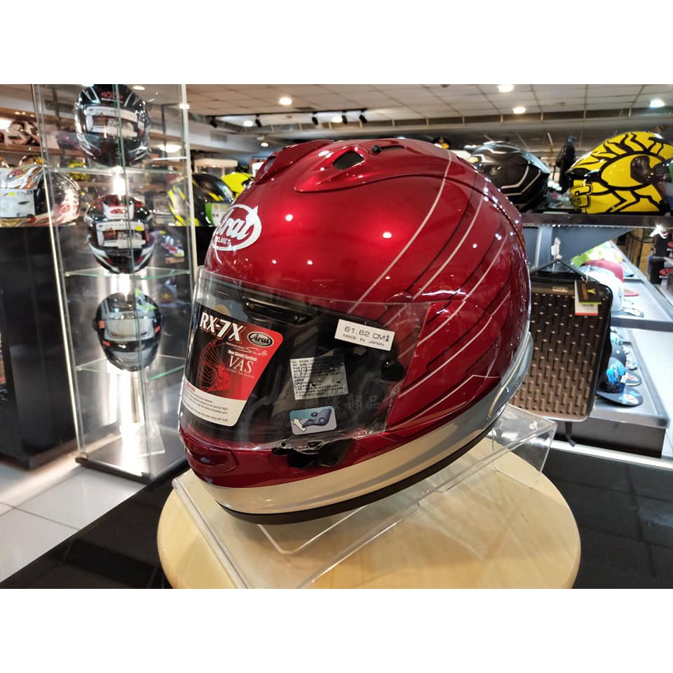 瀧澤部品 日本 Arai RX-7X 本田 HONDA CB 紅銀 限量聯名款 頂級 全罩安全帽 SNELL 透氣舒適