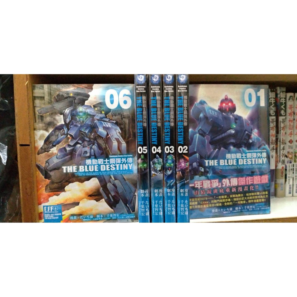 漫畫狂 機動戰士鋼彈外傳the Blue Destiny1 6漫畫 たいち庸 千葉智宏85折680元 問 蝦皮購物
