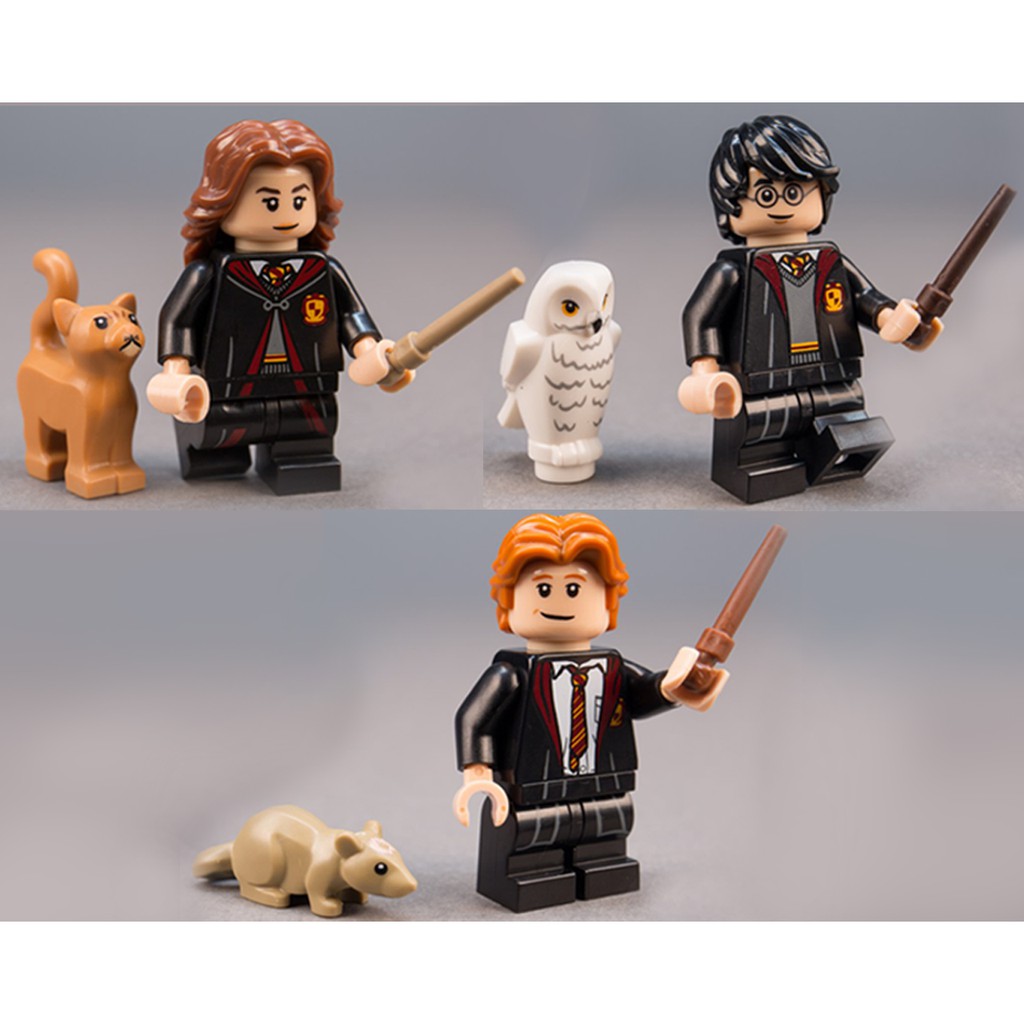 公主樂糕殿 LEGO 71022 哈利波特&amp;怪獸與牠們的產地 哈利波特 妙麗 榮恩 三位主角 鐵三角