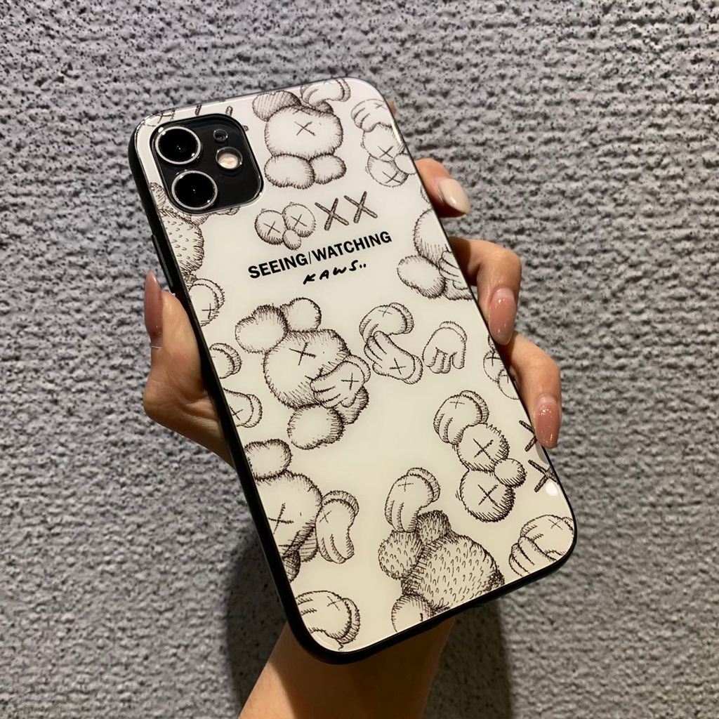 【台灣現貨 當天發貨】KAWS 黑白2色 手機殼 保護殼 IPHONE 7/8 PLUS IPHONE 11