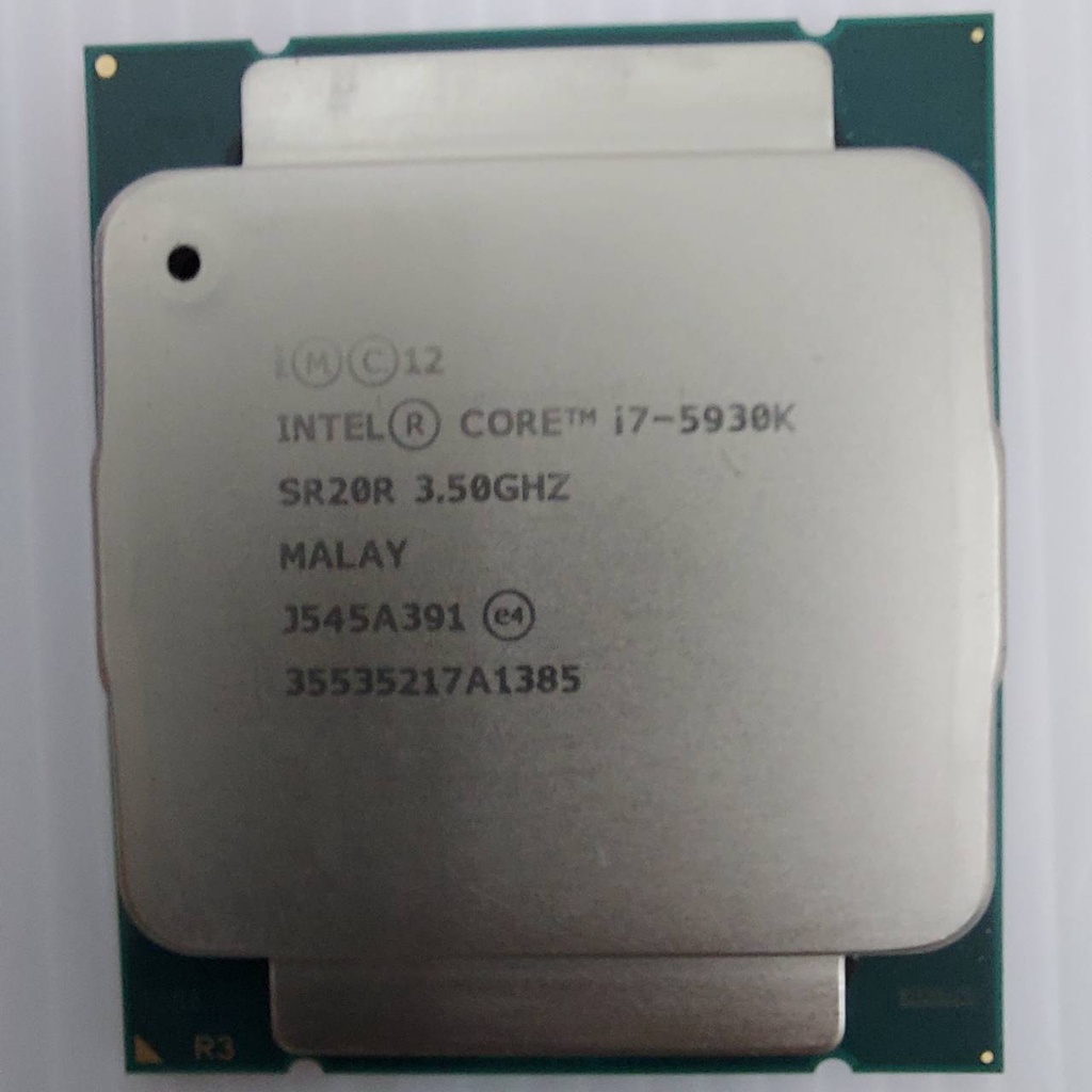 【CPU】intel Core X系列處理器 i7-5820K i7-5930K 2011-3腳位 6核心