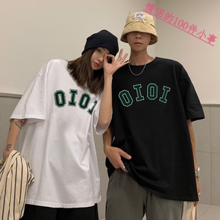 【COUPLE】💞夏季短袖T恤男女韓版寬鬆情侶上衣