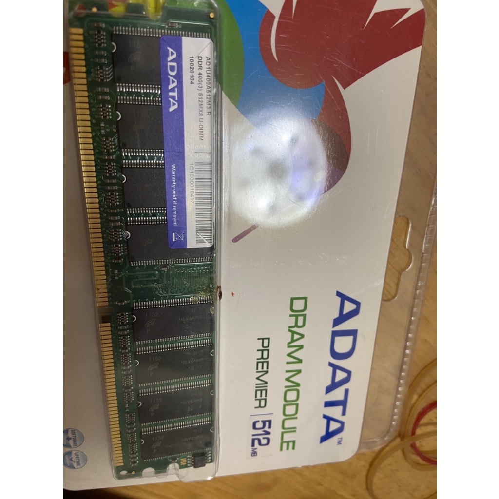 ADATA (威剛)DDR-400 512M U-DIMM (PC)AD1U400A512M3-R