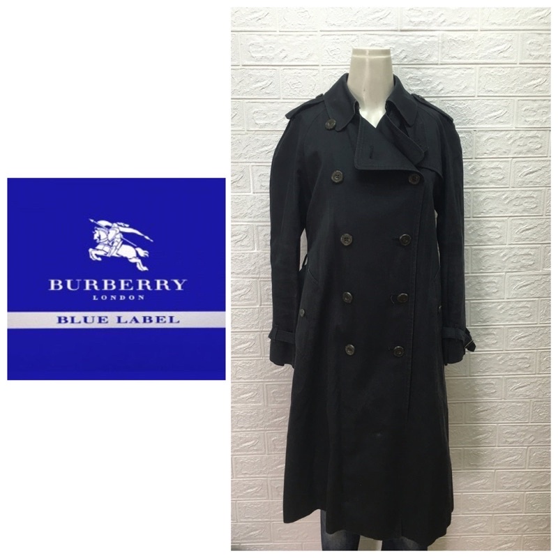二手真品 BURBERRY 外套  排釦外套 大衣 長版 外059
