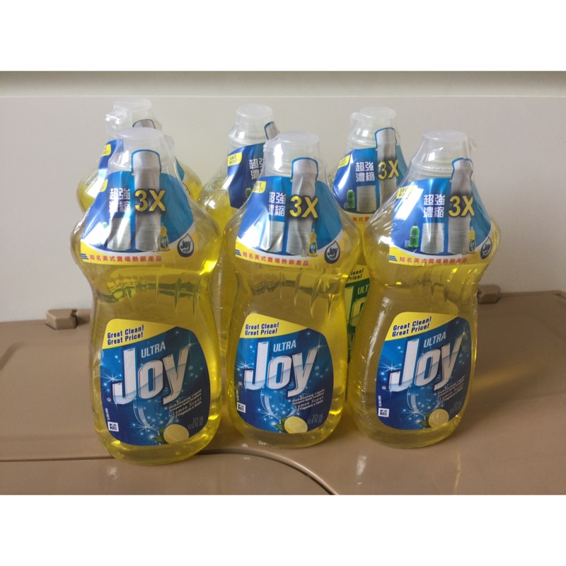 【A】全新-美國JOY 檸檬濃縮洗碗精 12.6 oz