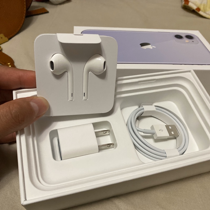 Iphone 11原廠充電線與豆腐頭 蝦皮購物