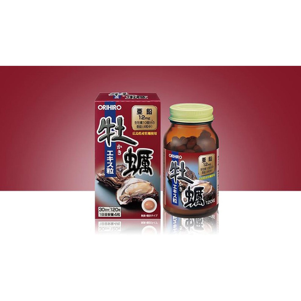 Viên uống tinh chất hàu tươi tăng cường sinh lý Orihiro120v