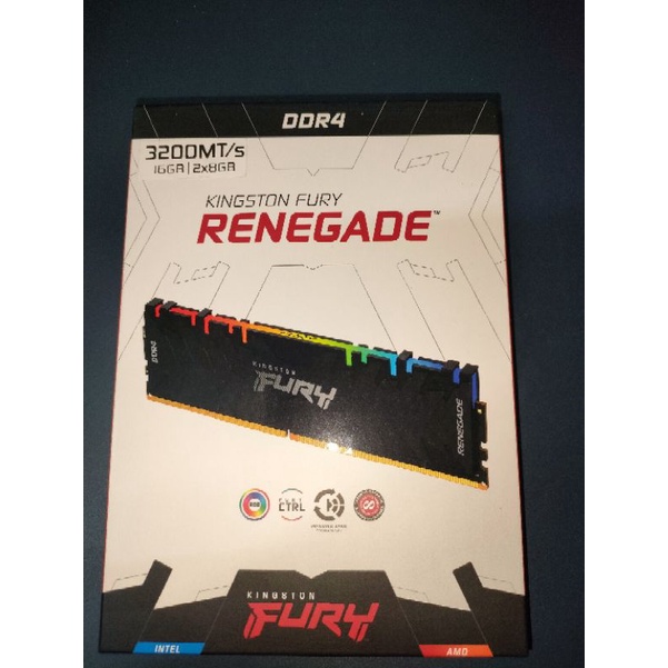 HYPERX FURY RENEGADE RGB DDR4 3200Mhz 8G×2