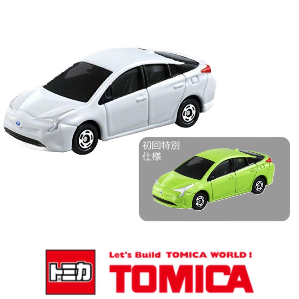 Tomica No. 50 多美 小汽車 TOYOTA 豐田 PRIUS 2017年 新車貼