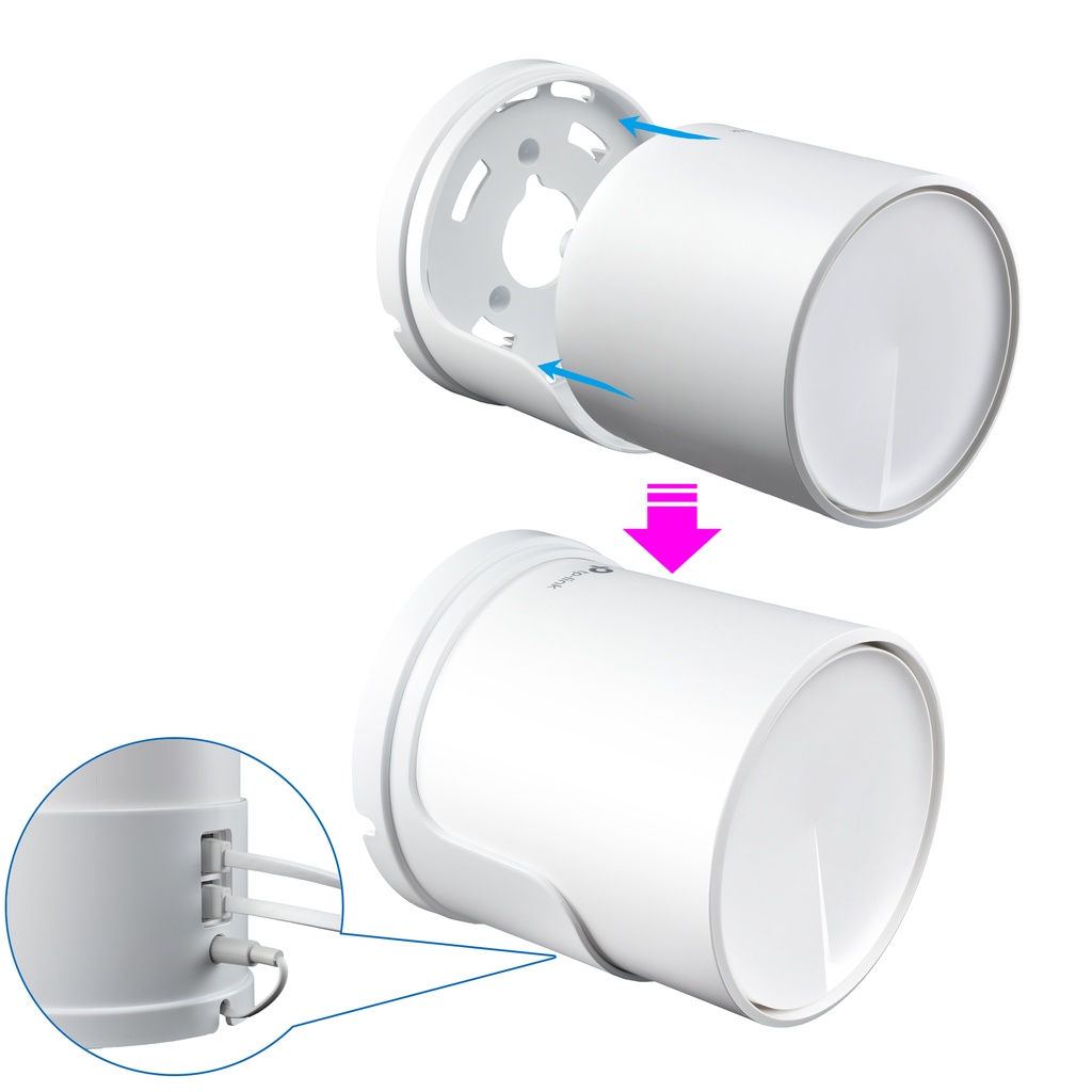 壁掛支架適用於TP-Link Deco X20 X60 WiFi 6路由器電源線收納整理掛架掛牆支架