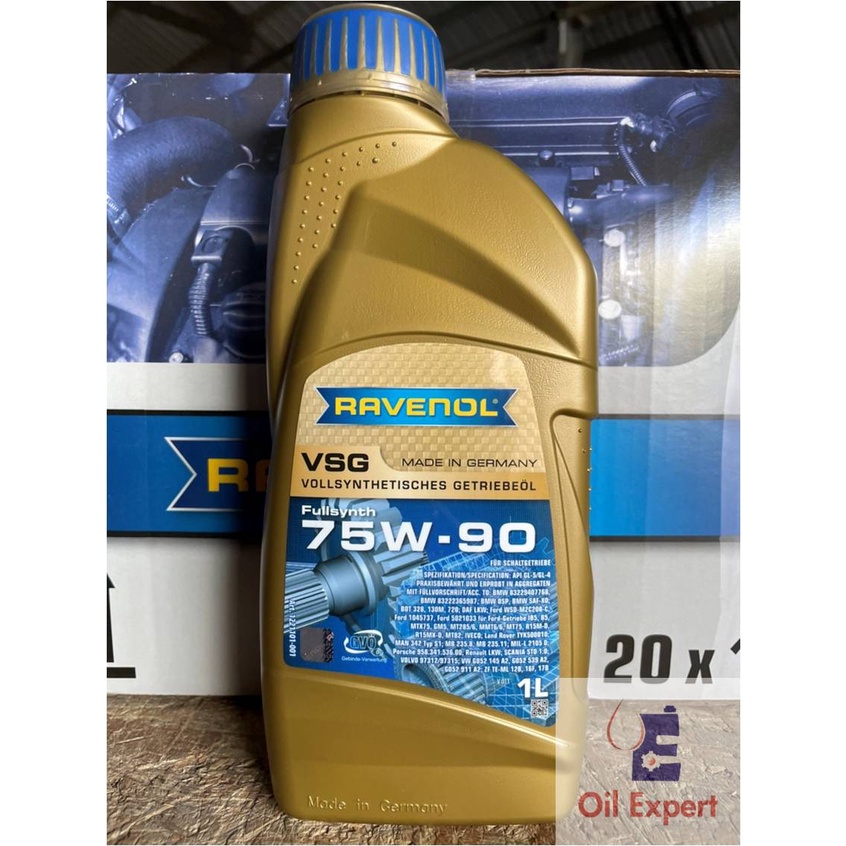 《 油品家 》RAVENOL VSG 75w90 競技專用全合成齒輪油(附發票)