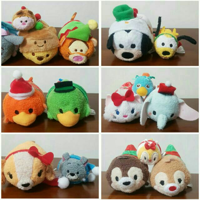 日本 迪士尼 商店 tsum tsum 聖誕節 倒數日曆 拆售