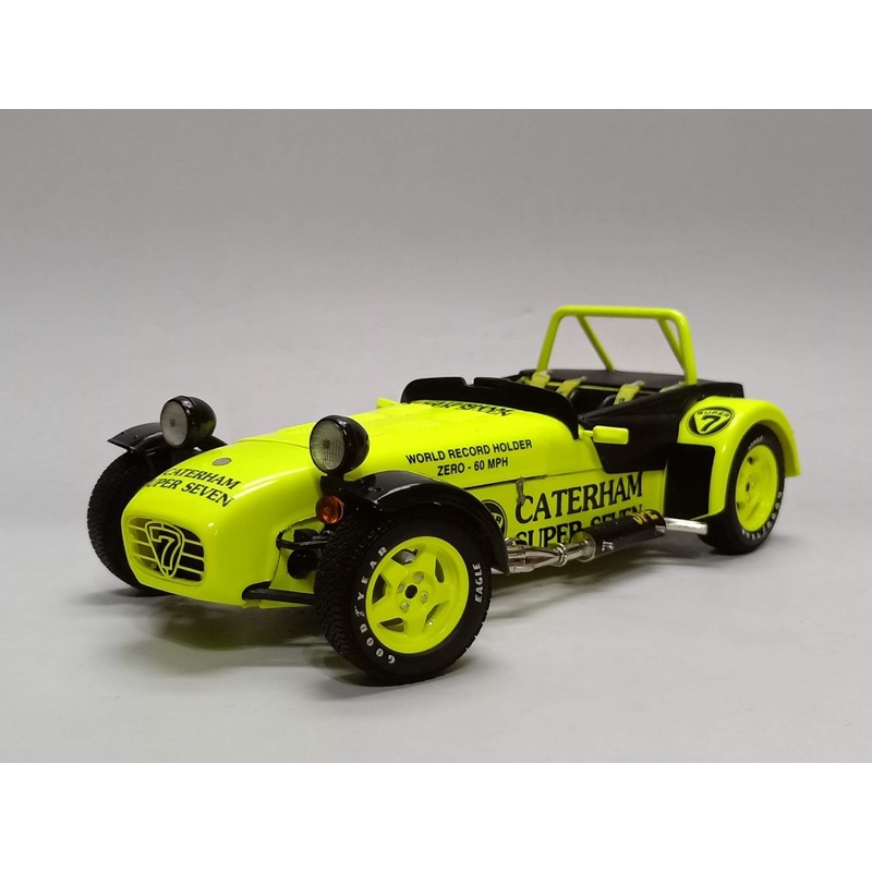 Kyosho 1:18(1/18) Lotus Caterham Super Seven JPE 蓮花 超級7 模型車