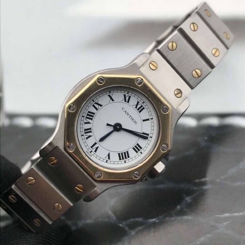 Cartier Santos Octagon - Ladies watch卡帝亞溫婉自動機械女錶