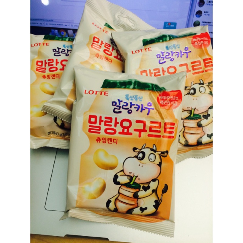 （現貨）韓國LOTTE樂天養樂多鮮奶棉花糖63g