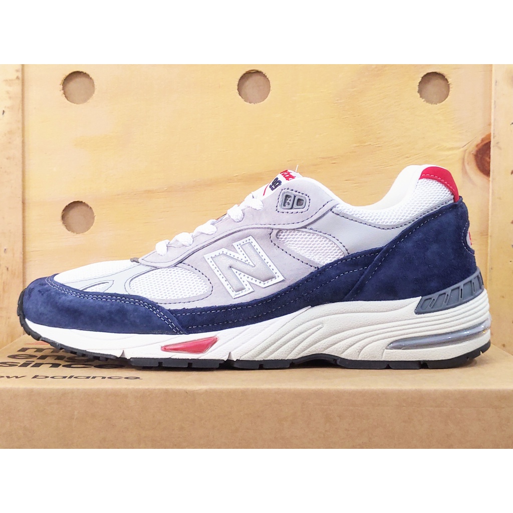 New Balance M991GWR Grey Navy Red Made in ENGLAND 英製 US8.5