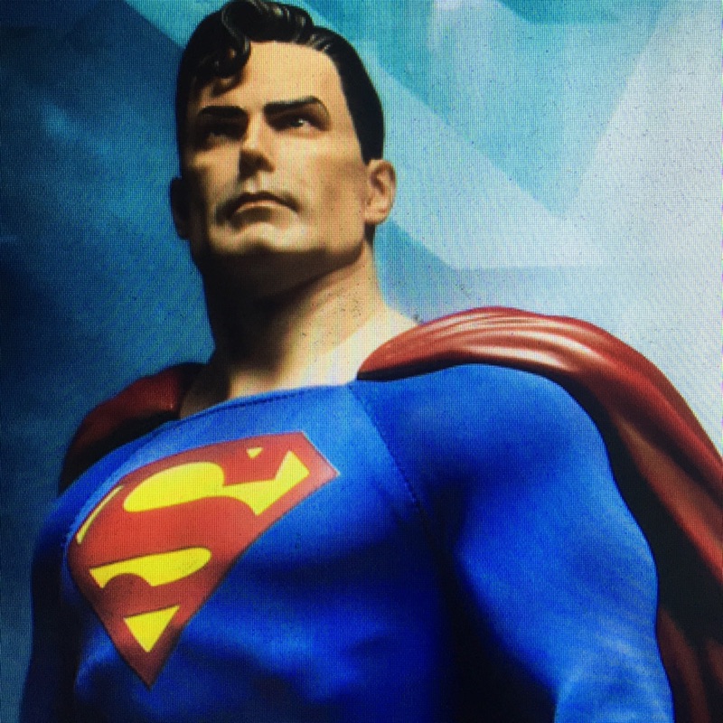 現貨 Sideshow 鋼鐵英雄 DC 正義聯盟 超人 克拉克 1:4 pf 雕像