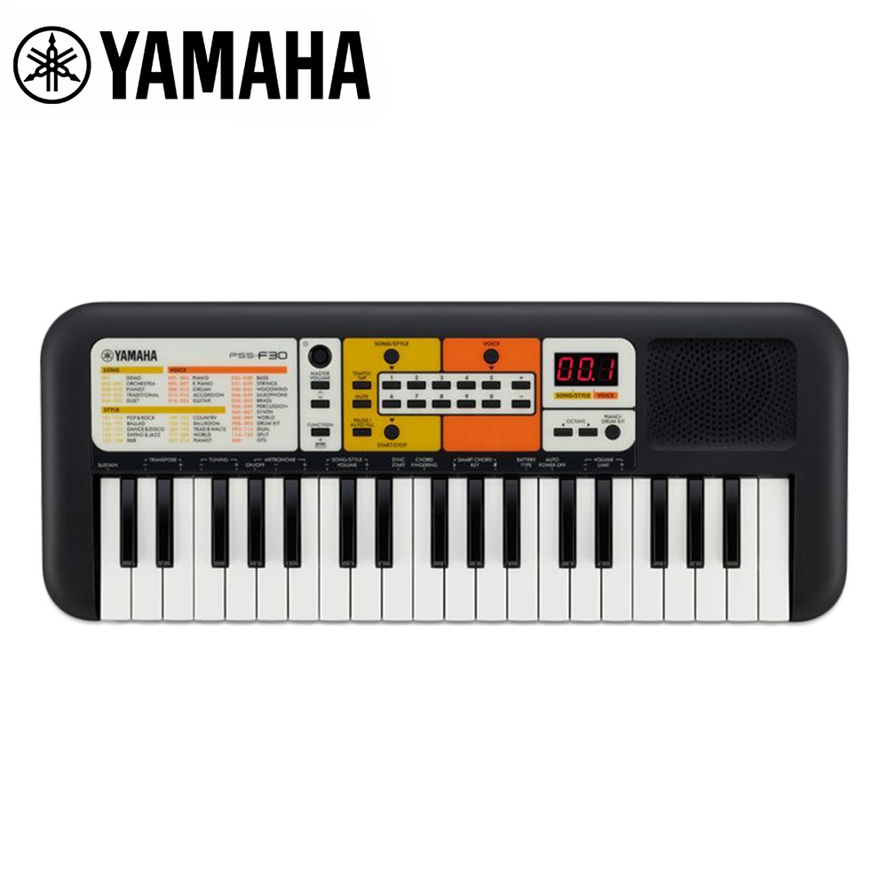 YAMAHA PSS-F30 37鍵手提電子琴【敦煌樂器】