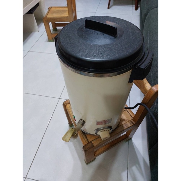 早餐店手搖飲料燒水桶紅茶咖啡豆漿保溫桶  10公升大容量商用熱水桶不銹鋼電熱開水桶