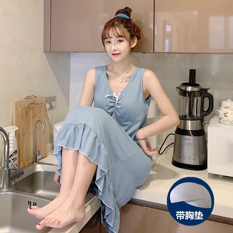 Vanisa Dress 柔軟V領雙色連身裙 - Navy 深藍色 (CB552 oversize)