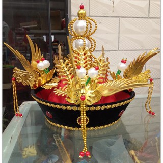 🌹手舞足蹈舞蹈用品🌹古裝帽/華麗清朝皇后帽/太后帽$1100元