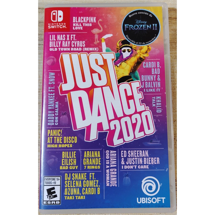 ★便宜賣 二手 約9.5成新 NS Switch 舞力全開 2020 美版 中文 Just Dance 2020