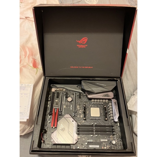 ASUS ROG CROSSHAIR VI EXTREME 主機板華碩 X370 AM4 C6E C7H C8H C8I