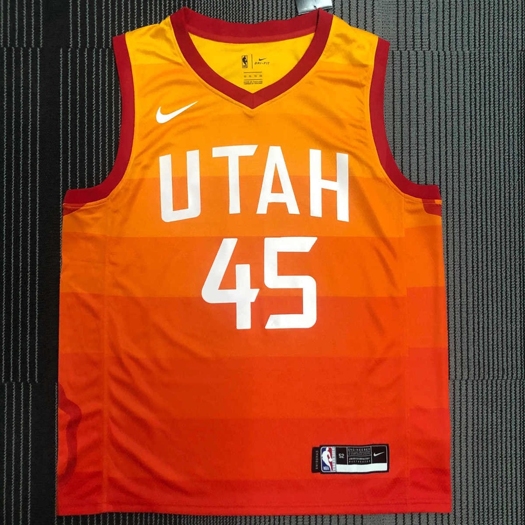 特價出清 Nba球衣17 18全新賽季utah Jazz猶他爵士隊mitchell城市版球衣 蝦皮購物