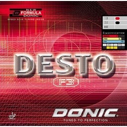 桌球孤鷹 DONIC F3 (紅黑-2.0-MAX) 多尼克f3 經典內能套膠到貨!