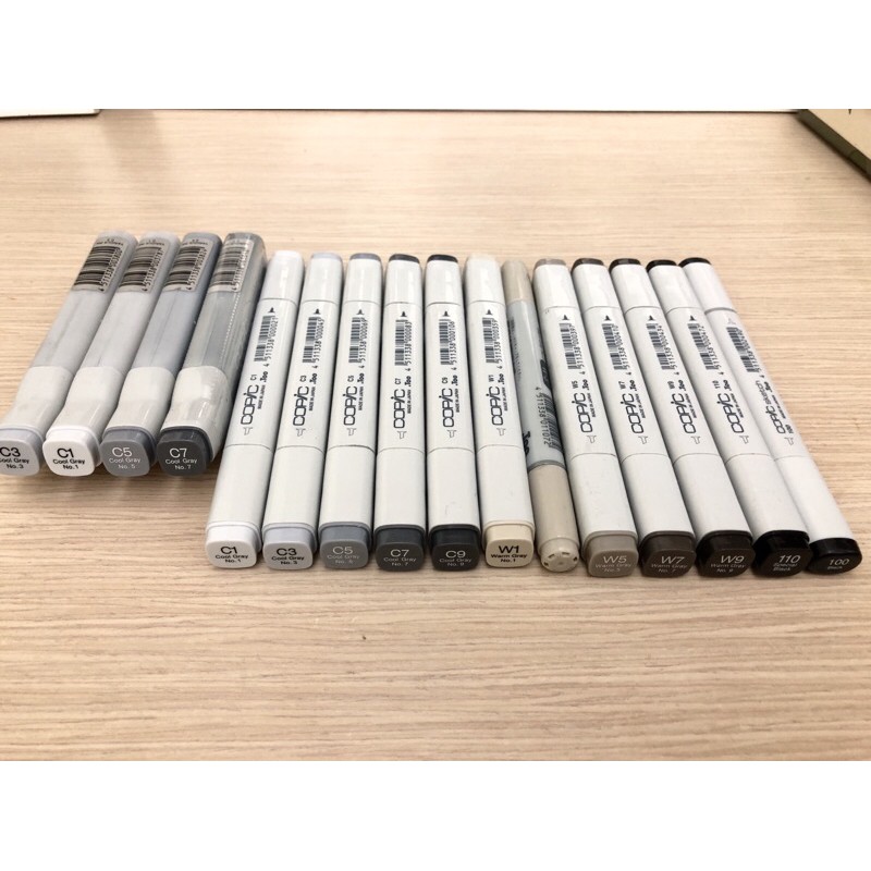 日本 Copic 麥可筆 灰階 MARVY 麥克筆 補充液 補充墨水