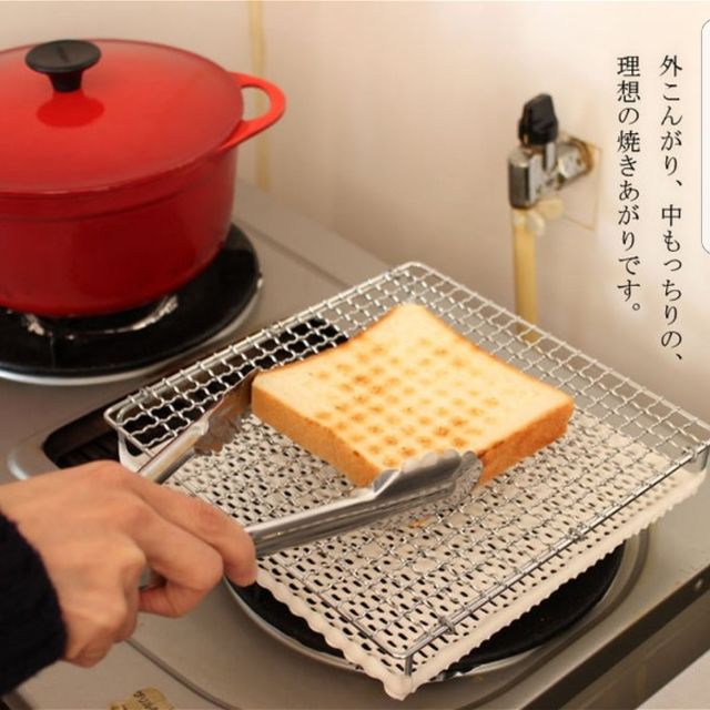 日式直火烤網 瓦斯爐BBQ架 吐司架 陶瓷烤網