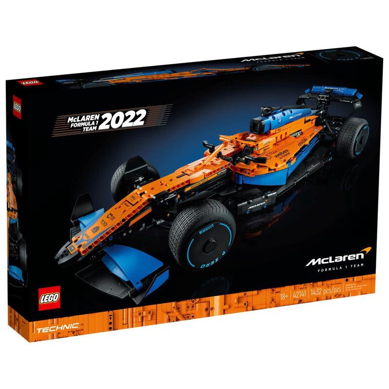 玩具研究中心 樂高 LEGO 積木 科技系列 mclaren 麥拉倫一級方程式賽車 42141  現貨代理