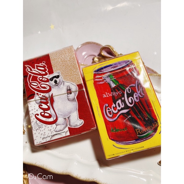 Coca-Cola可口可樂～出品～撲克牌♠️🎴北極熊🐻‍❄️、可樂罐二種～收藏品