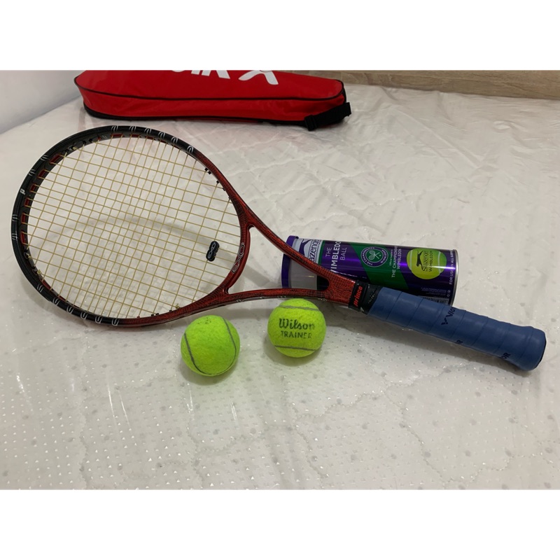 Prince 網球拍 Ignite 95 含避震器+Slazenger網球3顆